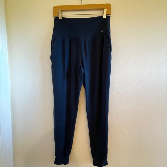 Nike Zenvy Women's DRI-FIT High-Waisted Jogger - Like New - Midnight Blue - M - Picture 10 of 14